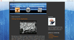 Desktop Screenshot of musicafeypensamiento-musica.blogspot.com