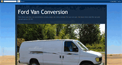 Desktop Screenshot of fordvanconversion.blogspot.com