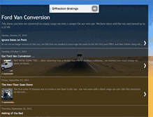 Tablet Screenshot of fordvanconversion.blogspot.com