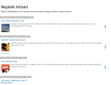 Tablet Screenshot of majalahintisari.blogspot.com