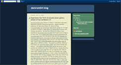 Desktop Screenshot of demrem04.blogspot.com