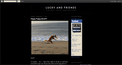 Desktop Screenshot of luckydogandfriends.blogspot.com