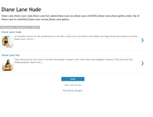 Tablet Screenshot of dianelane-nude.blogspot.com