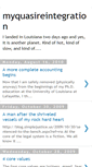 Mobile Screenshot of myquasireintegration.blogspot.com