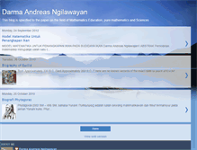 Tablet Screenshot of darmangilawayan.blogspot.com