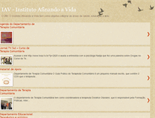 Tablet Screenshot of institutoafinandoavida.blogspot.com