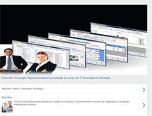 Tablet Screenshot of dimensoestecnologiamanaus.blogspot.com