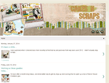 Tablet Screenshot of cakesnscraps.blogspot.com