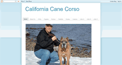 Desktop Screenshot of californiacanecorso.blogspot.com
