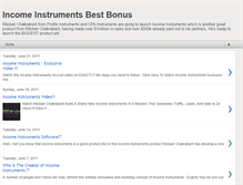 Tablet Screenshot of income-instruments2011.blogspot.com