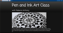 Desktop Screenshot of penandinkartclass.blogspot.com