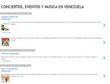 Tablet Screenshot of eventosvenezuela.blogspot.com