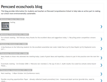 Tablet Screenshot of pencoedecoschoolsblog.blogspot.com