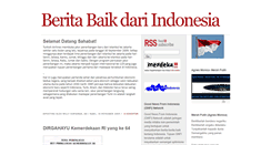 Desktop Screenshot of beritabaikdariindonesia.blogspot.com