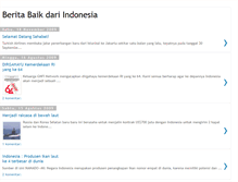 Tablet Screenshot of beritabaikdariindonesia.blogspot.com