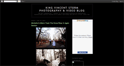 Desktop Screenshot of kingvincentstormblog.blogspot.com