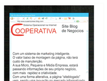 Tablet Screenshot of cooperativasiteblogdenegocios.blogspot.com