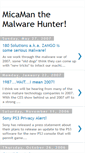 Mobile Screenshot of malwarehunter.blogspot.com