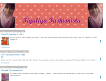 Tablet Screenshot of fiqaliqafashionista.blogspot.com