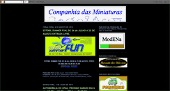 Desktop Screenshot of companhiadasminiaturas.blogspot.com