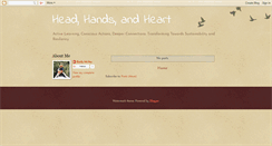 Desktop Screenshot of headhandsheart.blogspot.com