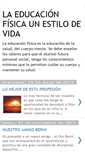 Mobile Screenshot of lauraeducacionfisica.blogspot.com