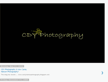 Tablet Screenshot of cdyphotography.blogspot.com