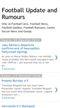 Mobile Screenshot of football-lens.blogspot.com