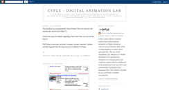 Desktop Screenshot of cyfle-animationlab.blogspot.com