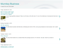 Tablet Screenshot of munnkeybusiness.blogspot.com