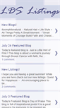 Mobile Screenshot of ldslistings.blogspot.com