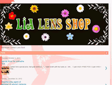 Tablet Screenshot of lialensshop.blogspot.com