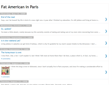 Tablet Screenshot of fatamericaninparis.blogspot.com