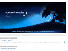 Tablet Screenshot of nurturetherapies.blogspot.com