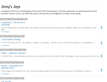 Tablet Screenshot of jinnyjoy.blogspot.com
