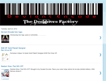 Tablet Screenshot of deviant-encode.blogspot.com