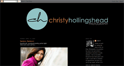 Desktop Screenshot of christyhollingsheadphotography.blogspot.com