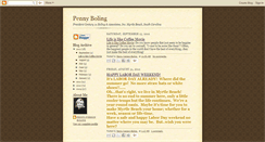 Desktop Screenshot of pennyboling.blogspot.com