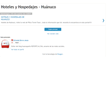 Tablet Screenshot of hoteleshuanuco.blogspot.com