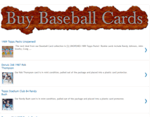 Tablet Screenshot of buybaseballcards.blogspot.com