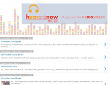 Tablet Screenshot of hearandnowmusic.blogspot.com