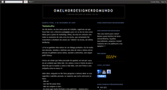 Desktop Screenshot of omelhordesignerdomundo.blogspot.com