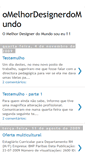 Mobile Screenshot of omelhordesignerdomundo.blogspot.com