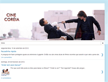Tablet Screenshot of cinecoreia.blogspot.com