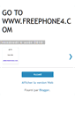 Mobile Screenshot of free-fone.blogspot.com