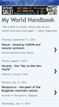 Mobile Screenshot of myworldhandbook.blogspot.com