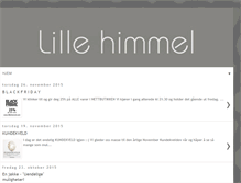 Tablet Screenshot of lillehimmeltriaden.blogspot.com