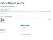 Tablet Screenshot of englishteachingdidactic.blogspot.com