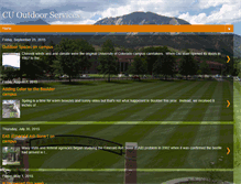 Tablet Screenshot of cuoutdoorservices.blogspot.com