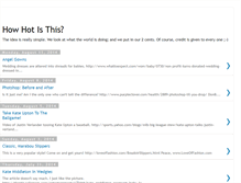 Tablet Screenshot of howhotisthis.blogspot.com